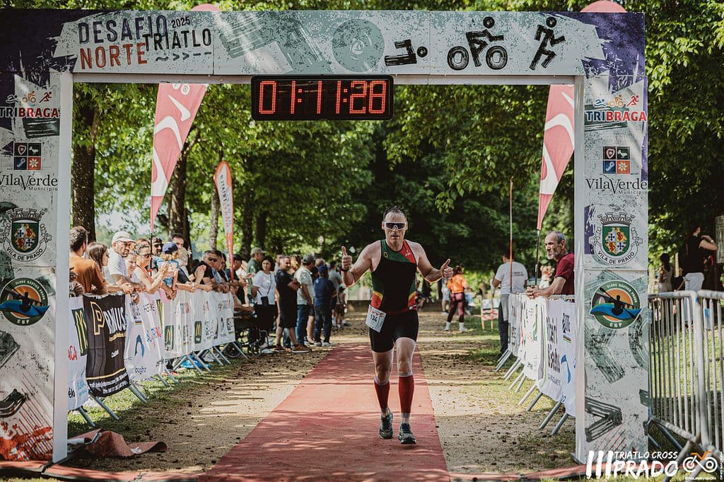 Atleta com o dorsal 134