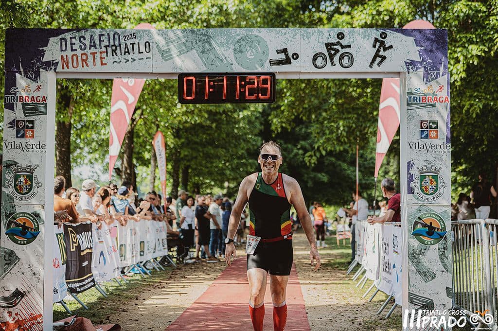 Atleta com o dorsal 134