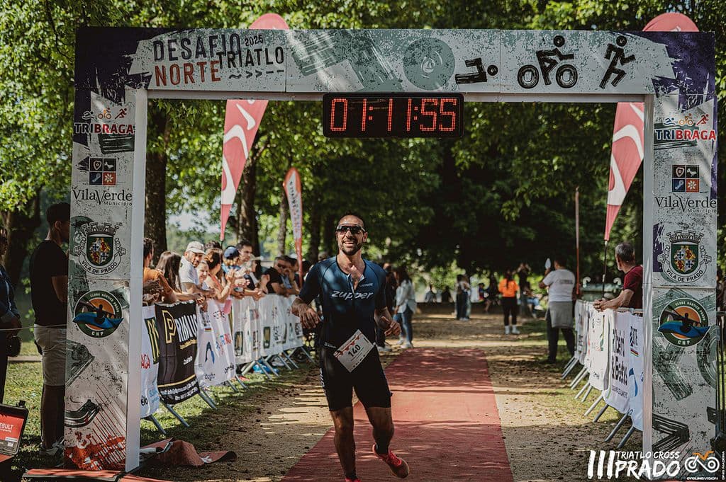 Atleta com o dorsal 140