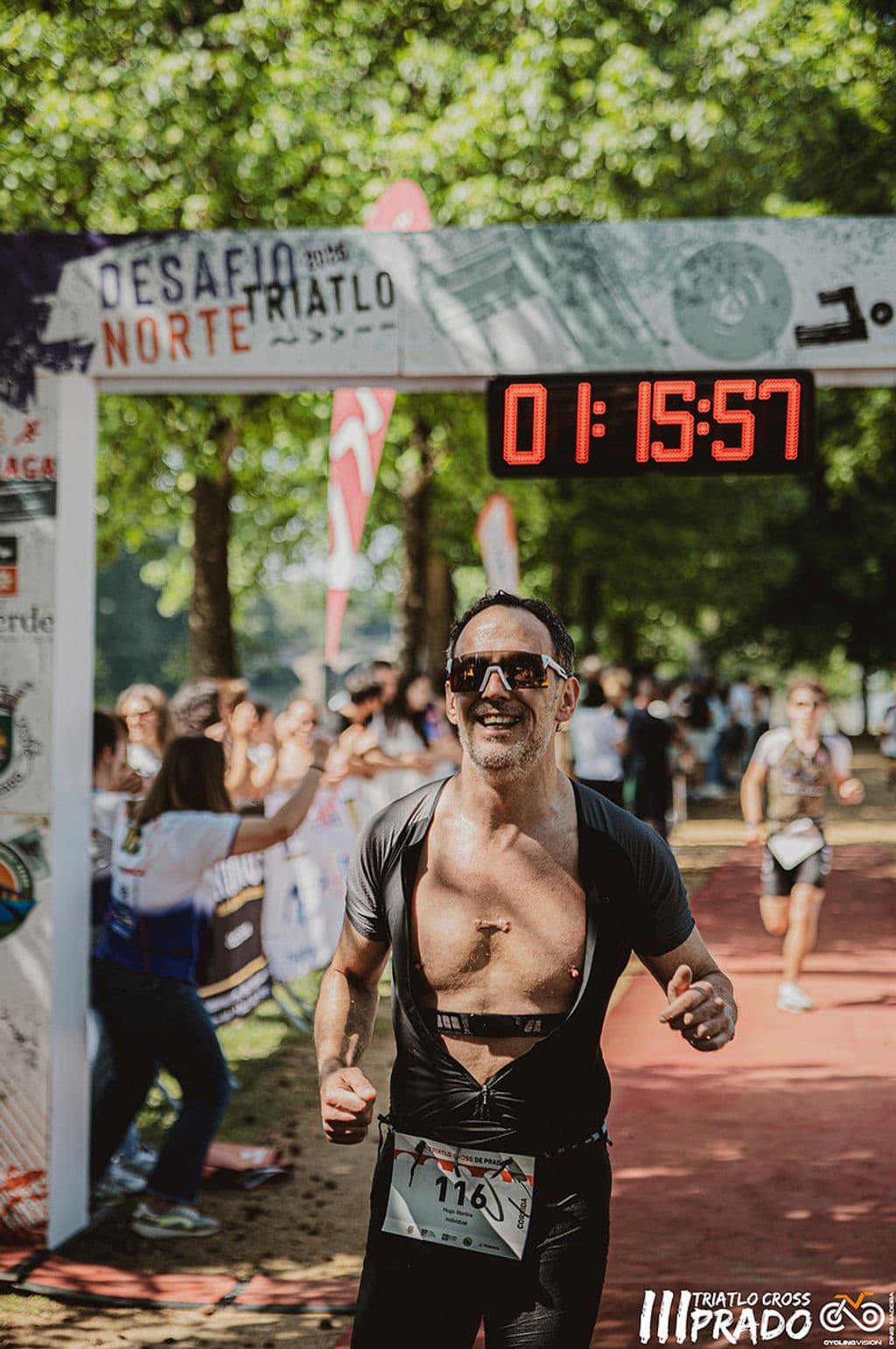 Atleta com o dorsal 116