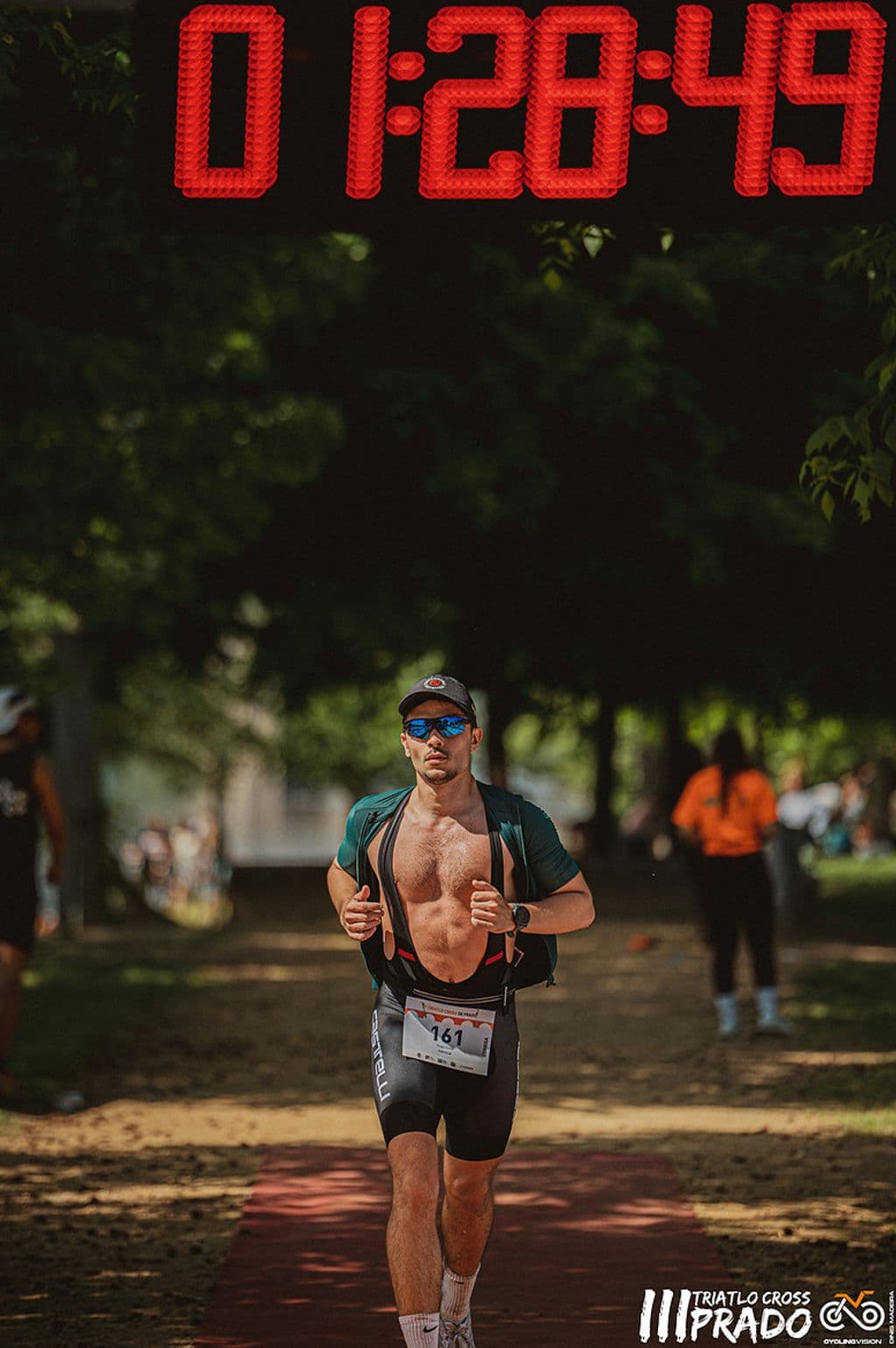 Atleta com o dorsal 161