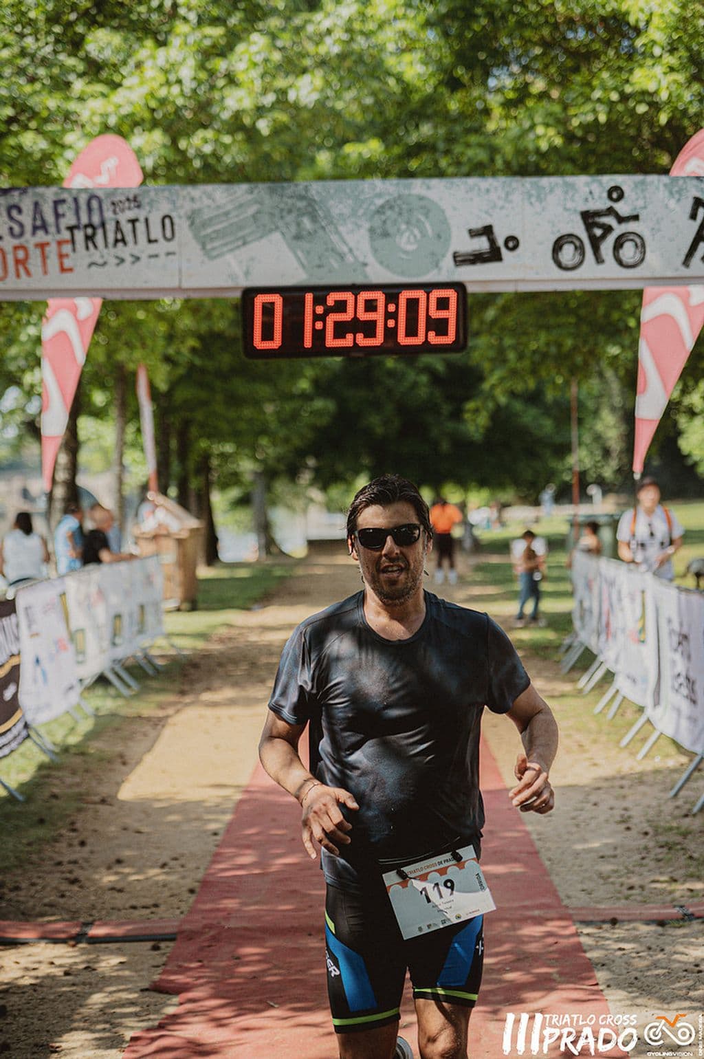 Atleta com o dorsal 119