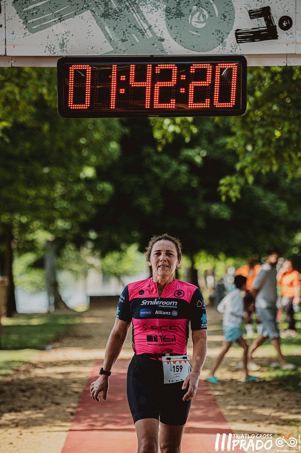 Atleta com o dorsal 159