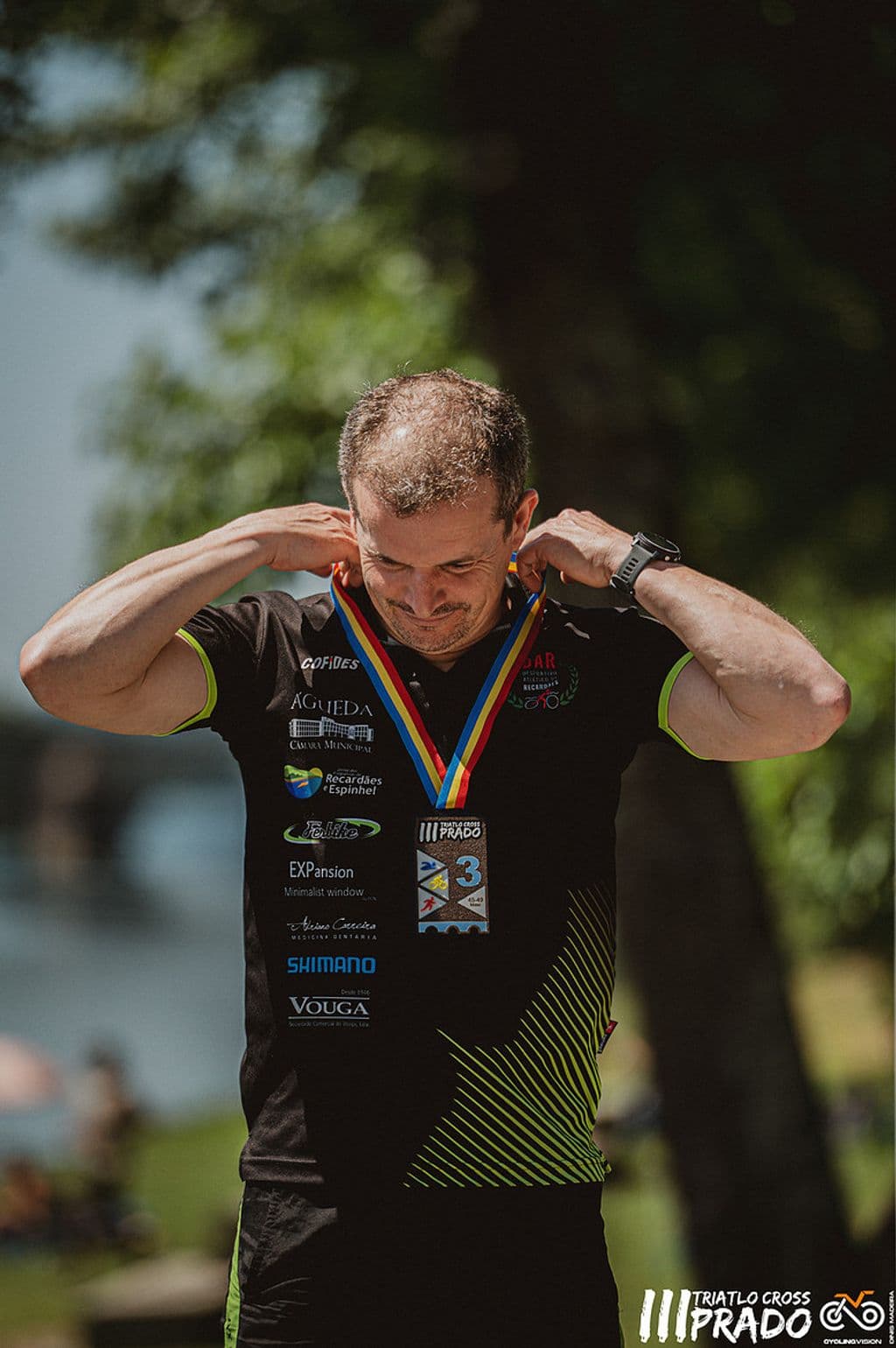Atleta com o dorsal 169