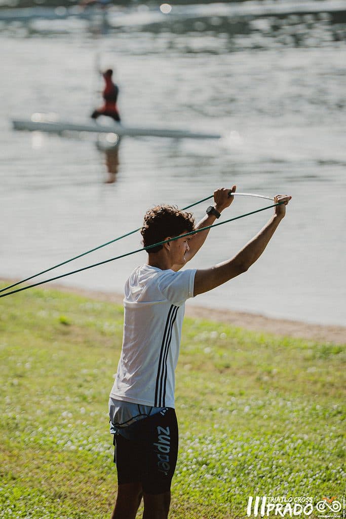Atleta com o dorsal 185