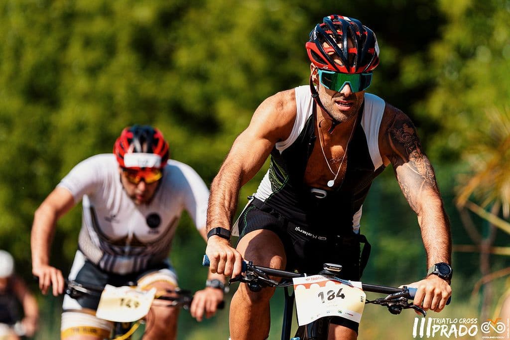 Atleta com o dorsal 184