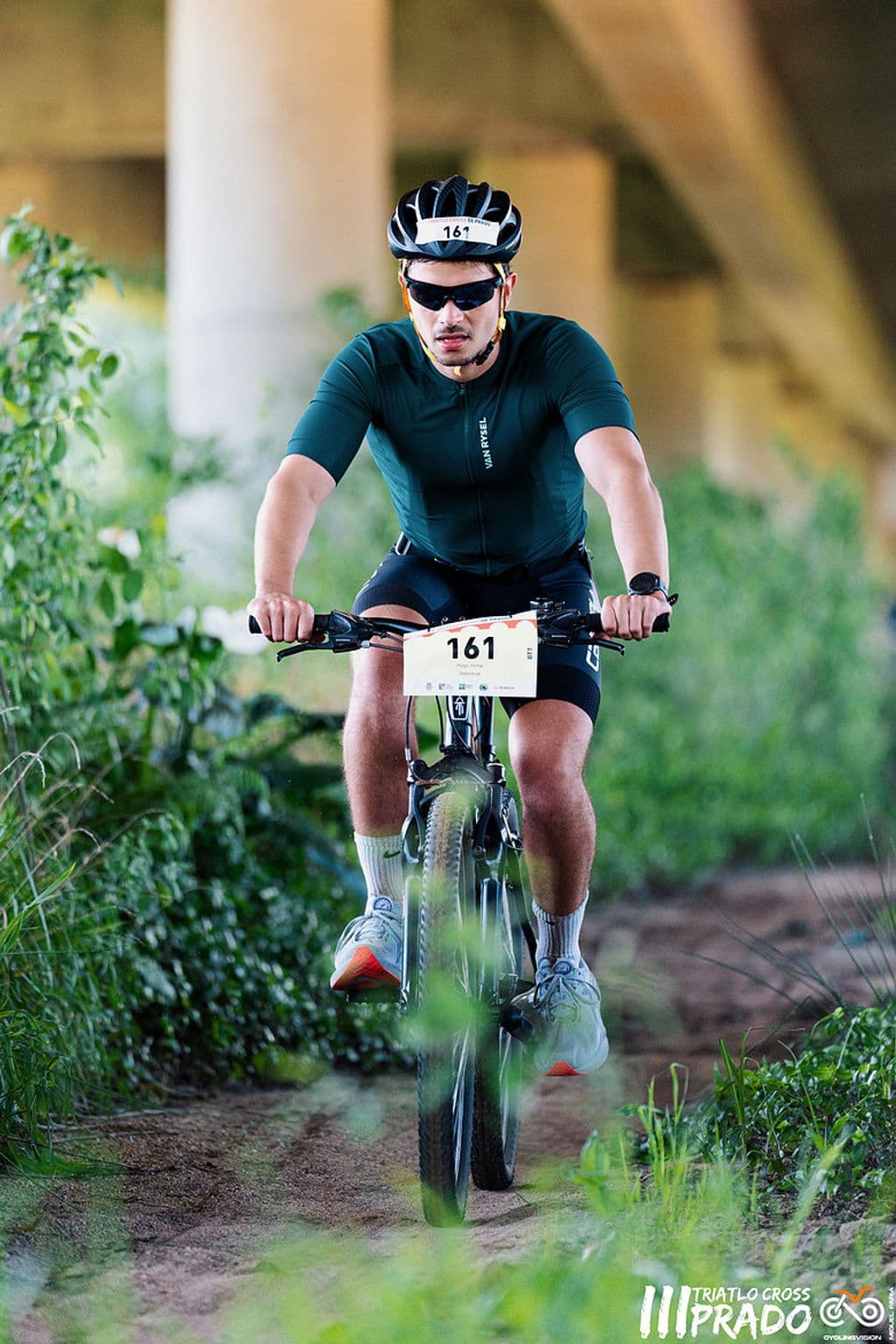 Atleta com o dorsal 161