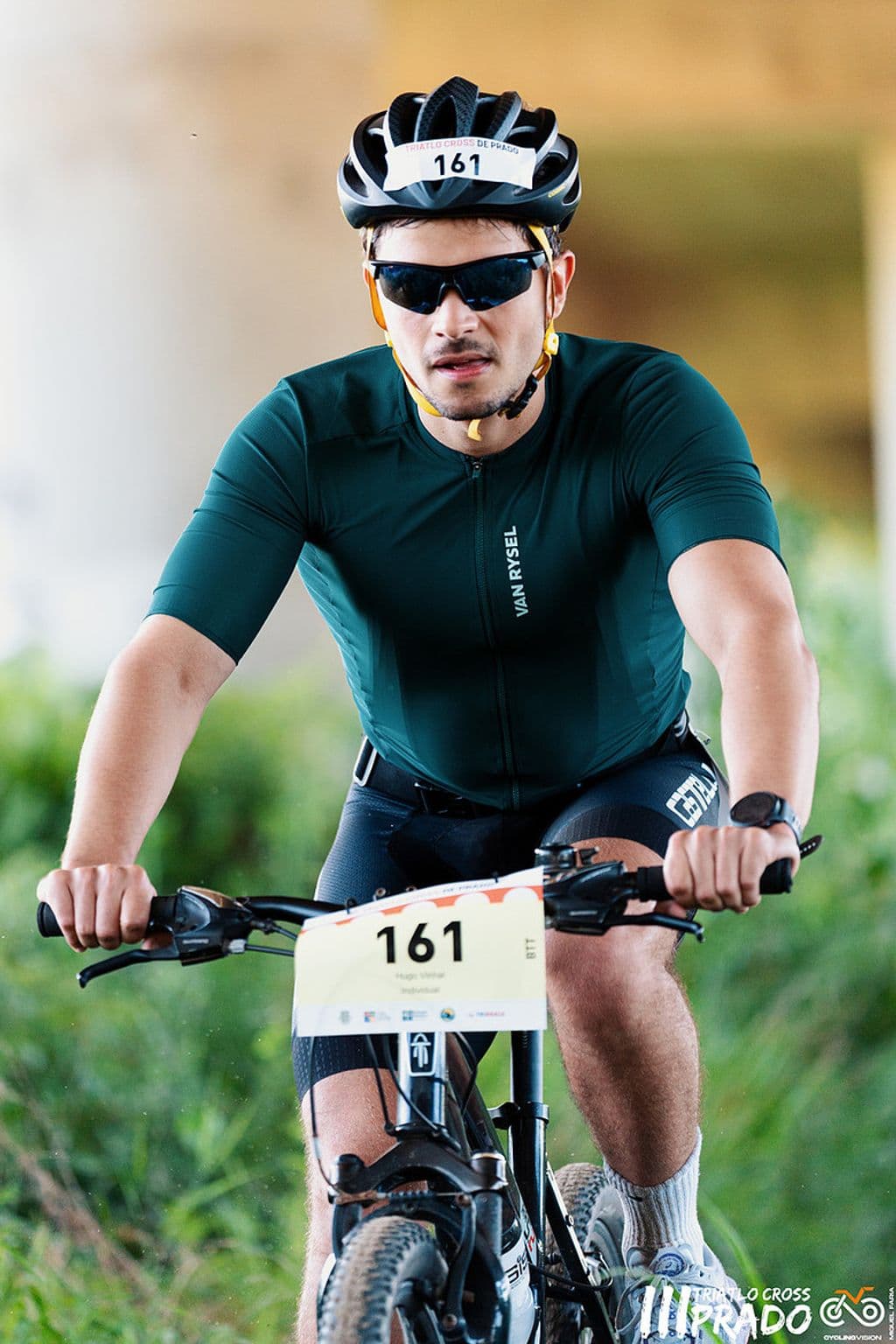 Atleta com o dorsal 161