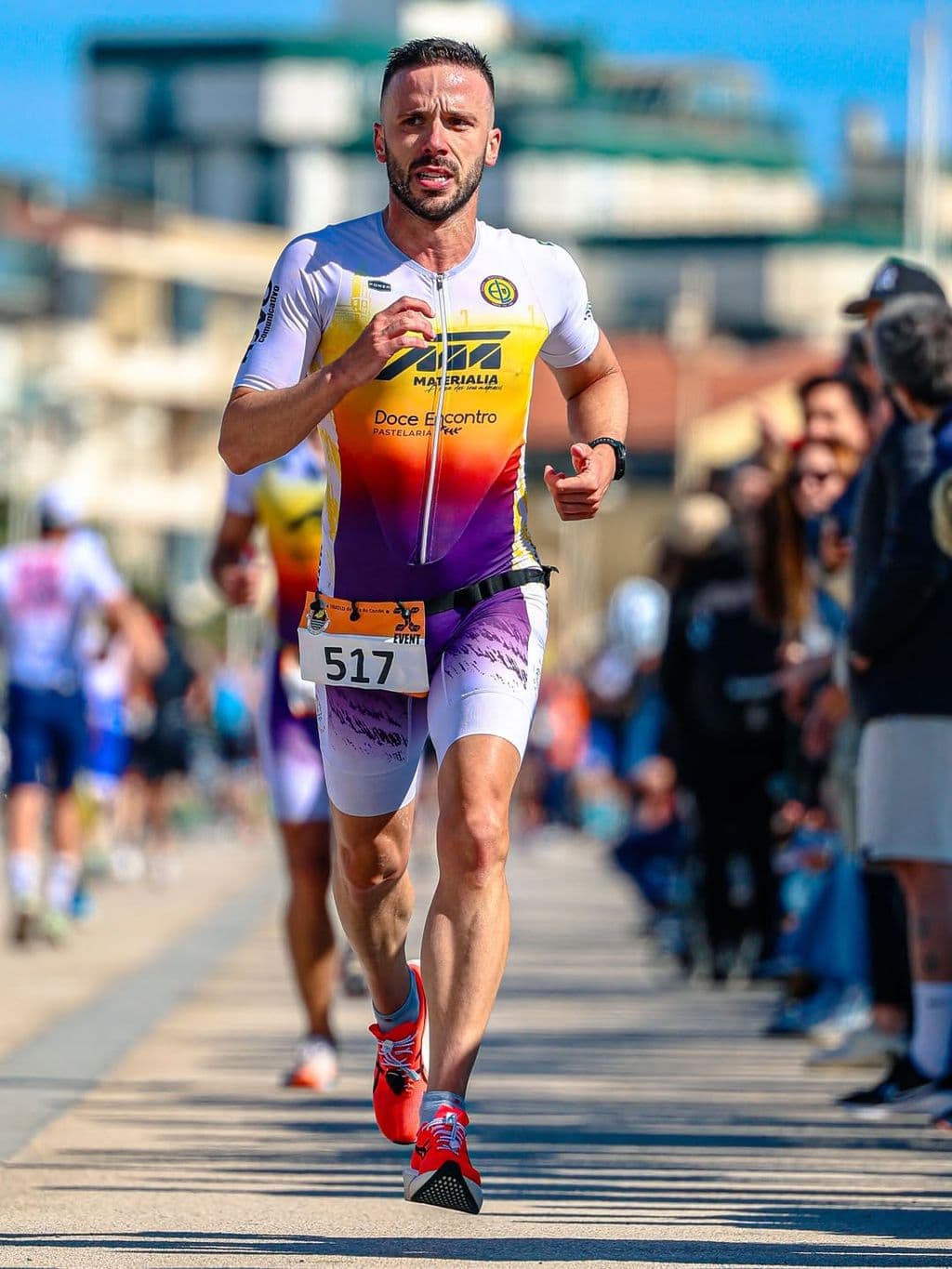 Atleta com o dorsal 517