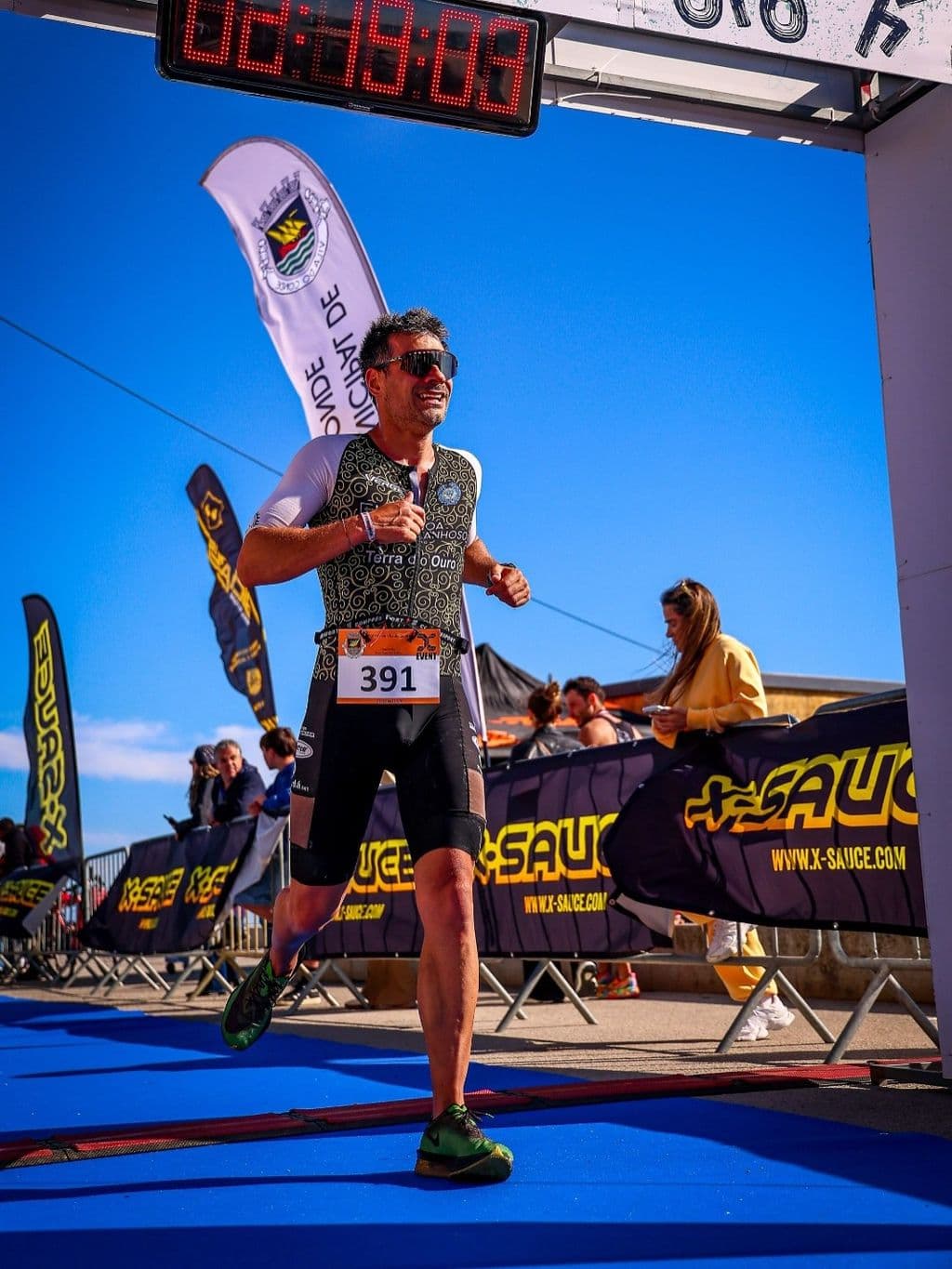 Atleta com o dorsal 391