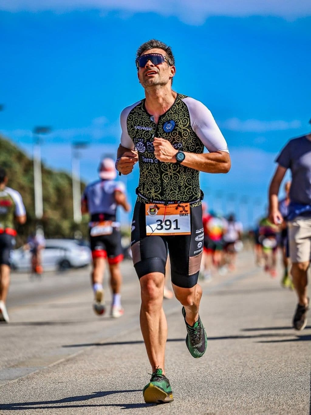 Atleta com o dorsal 391