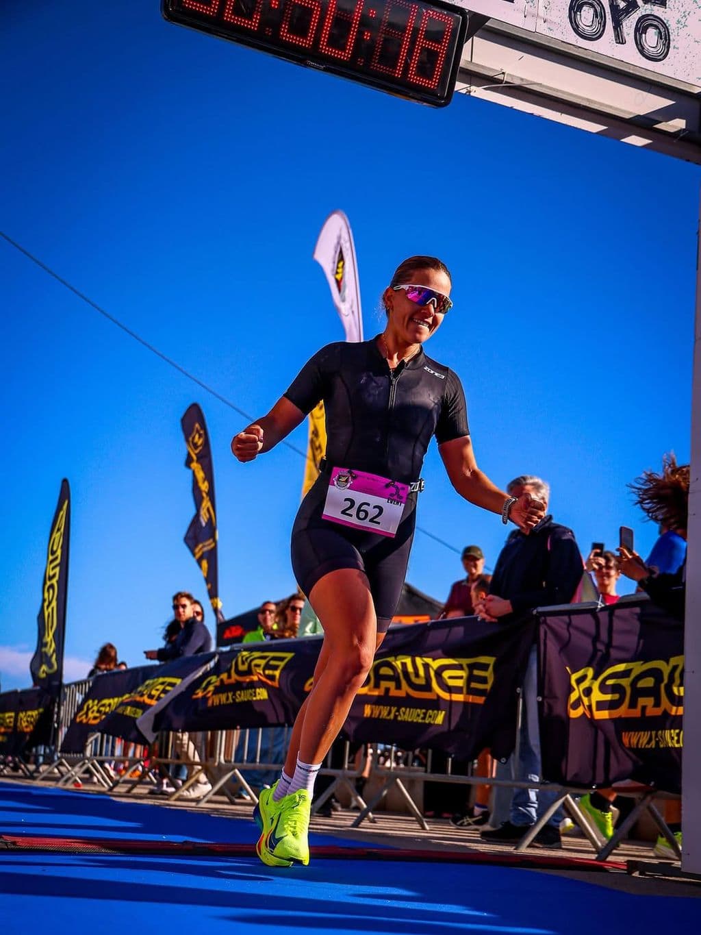 Atleta com o dorsal 262