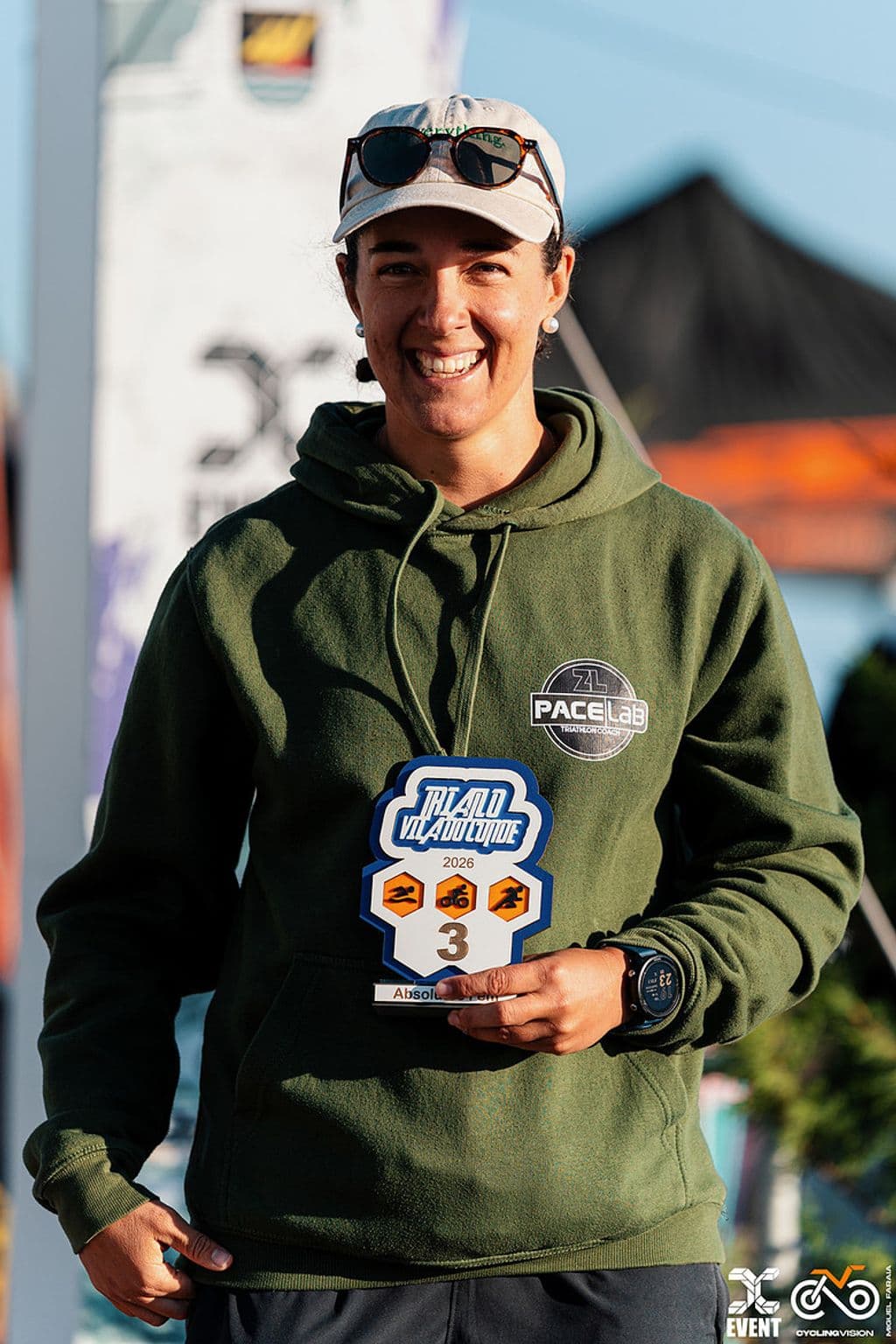 Atleta com o dorsal 322